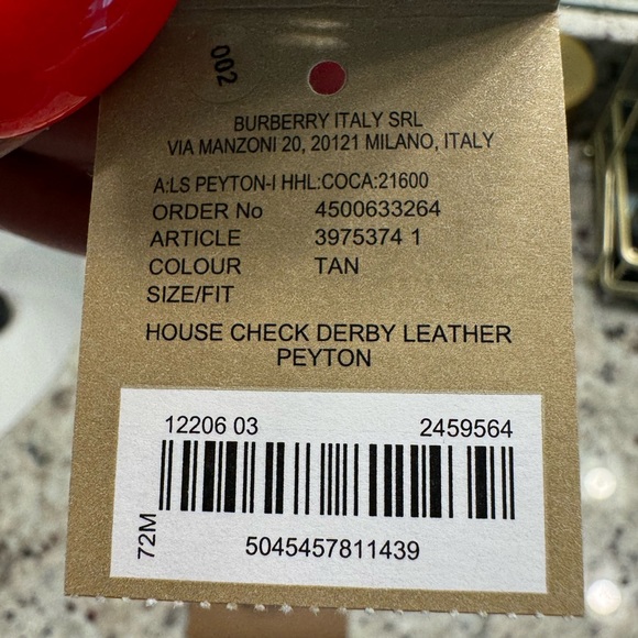 House Check Derby Peyton Crossbody Clutch Bag Tan - Picture 9 of 9